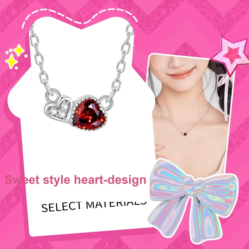 Barbie Alloy, Synthetic Cubic Zirconia Necklaces Women's-2