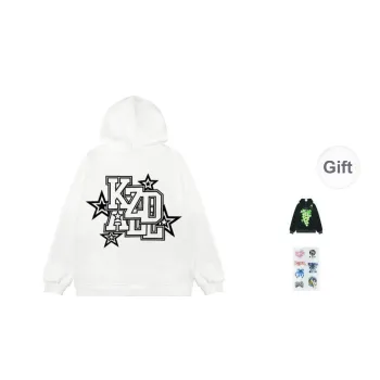 KZDALL Sweatshirts Unisex White