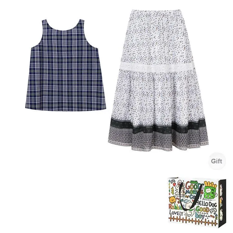 HAPG Two Piece Skirt Sets Women's-1