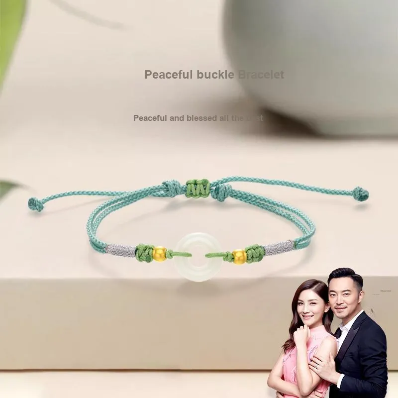 JINLIUFUJIXIANG Bracelets White Jade/Pale Greenish White Jade Women's-1