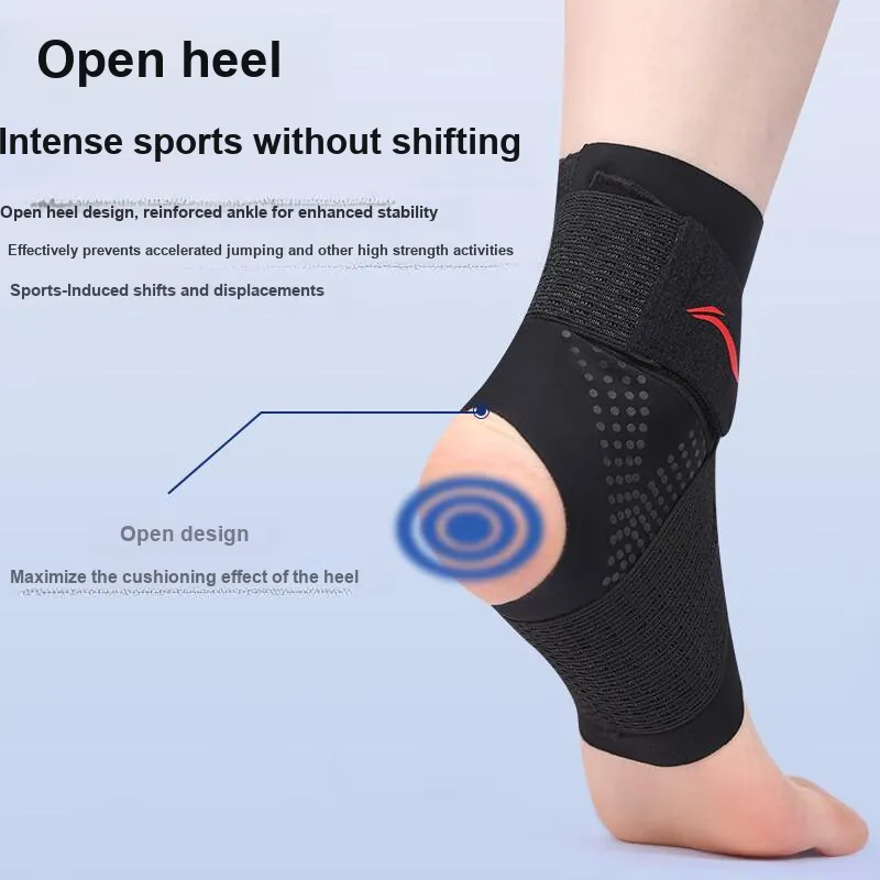 LiNing Ankle Braces Soccer, Basketball, Running, Cycling Unisex Polyester, Polyamide, Elastane-3