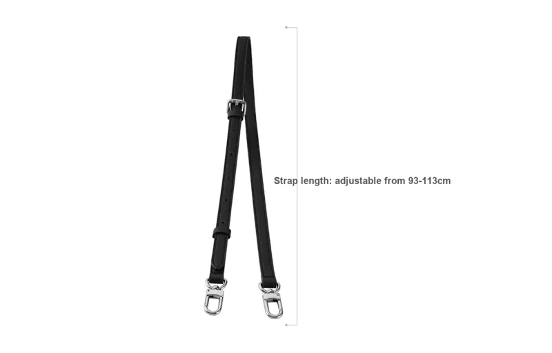 Kim Yeon-sha Felt Lining Bag Liner Storage Medium Bag Square Bag Combination Shoulder Strap Buy Unisex Black-1