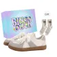 Beige+Exclusive Shoe Box+Gift Socks