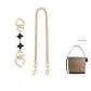 Black Four-Leaf Clover Extender Chain 15cm+Decorative Chain 45cm
