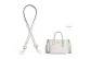 [Leather Strap]White Underarm One Shoulder 65cm