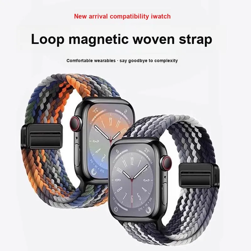 First Guard Apple Compatibility Watch Band 225mm Nylon Material-47