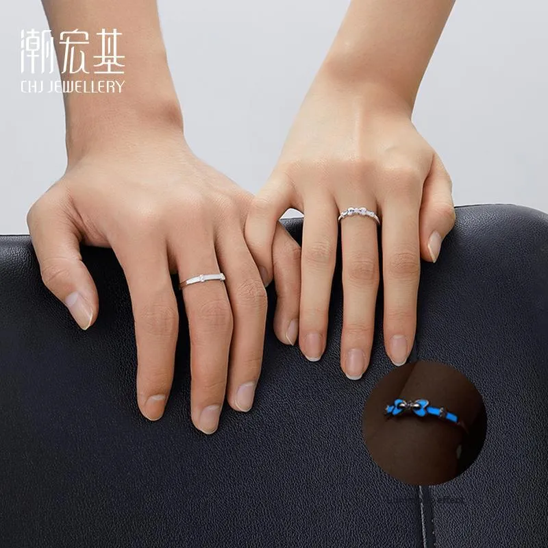 CHAOHONGJI S925 Silver Rings Unisex-15