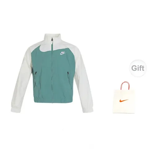 Nike Trench Coats Unisex Green