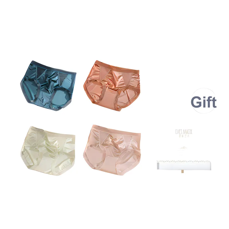XIA.WA.ZHI.XIU Underpants Women's Box 4 Pack-10