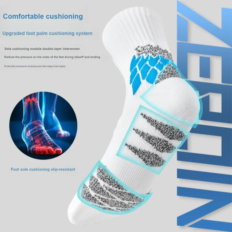 ZEROIN Basketball Socks Men's 3 Pack-21