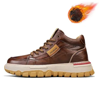 G.N.SHIJIA Short Martin Boot 5CM Men's