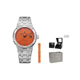 Orange Red Watch Dial