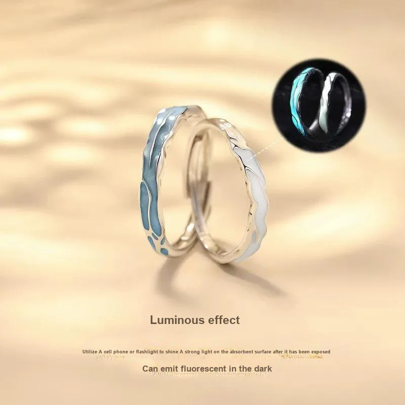 DAWO S 999 Fine Silver Rings Unisex-3