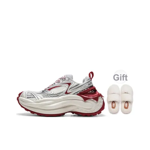 OGR Осьминог Runner OG Пламя Низкий Топ Толстая Подошва Кроссовки Унисекс Пламя Красный