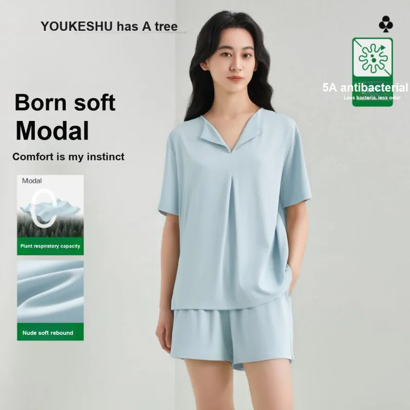 YOUKESHU Pajama Set Women's Shopping Bag-14