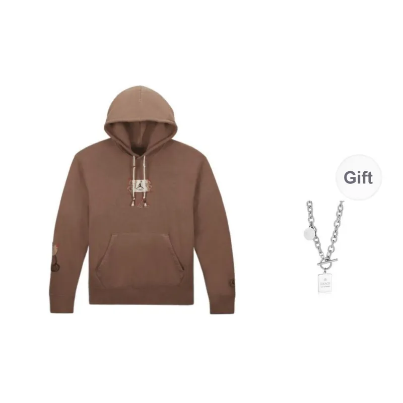 Jordan Sweatshirts Unisex Brown-0