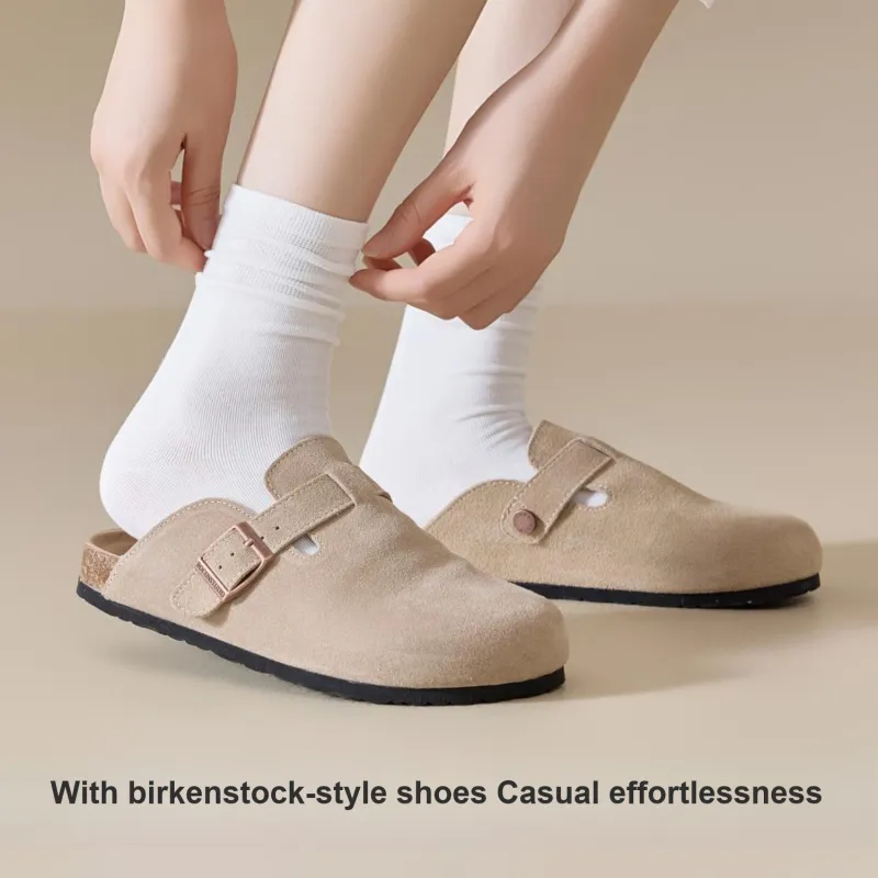 Temooues Unisex Mid-Calf Socks-26