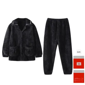 GOSO Pajama Set Men's Shopping Bag Dark Color