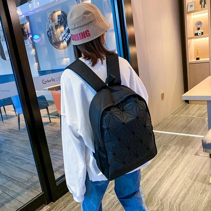 MOK Laser Backpack Regular Unisex Multicolor/White/Black/Red/Blue-5