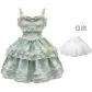 Green Dress+Petticoat