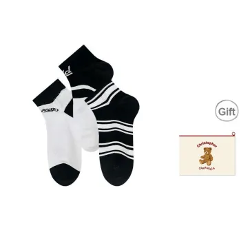 Caramella Ankle Socks Unisex Shopping Bag Combo