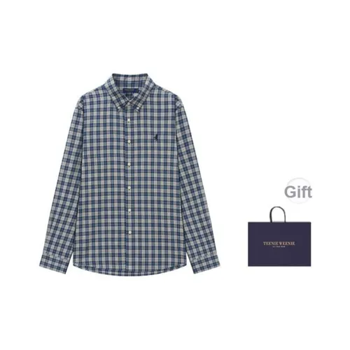 Teenie Weenie Men Evergreen series Рубашка Осенний Унисекс