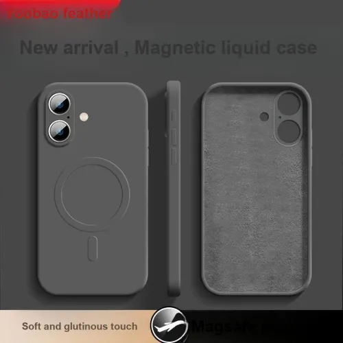 Yoobao Silicone Material MagSafe Magnetic Phone Cases Compatible With Apple 16/15 Pro/iPhone 14 Pro Max/13/12