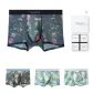 4 Pack[Peony Crane+Red Plum Crane+Perfume Lemon+Green Bamboo Panda]