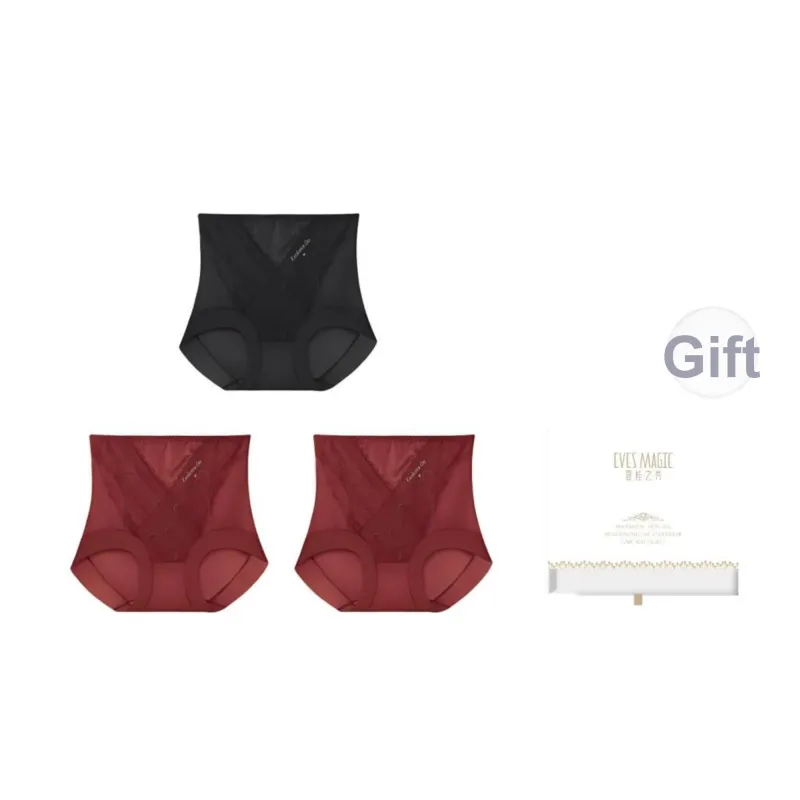 XIA.WA.ZHI.XIU Underpants Women's Shopping Bag 3 Pack-30