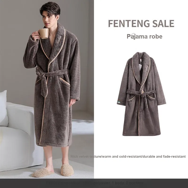 FENTENG Men Bath Robes-3
