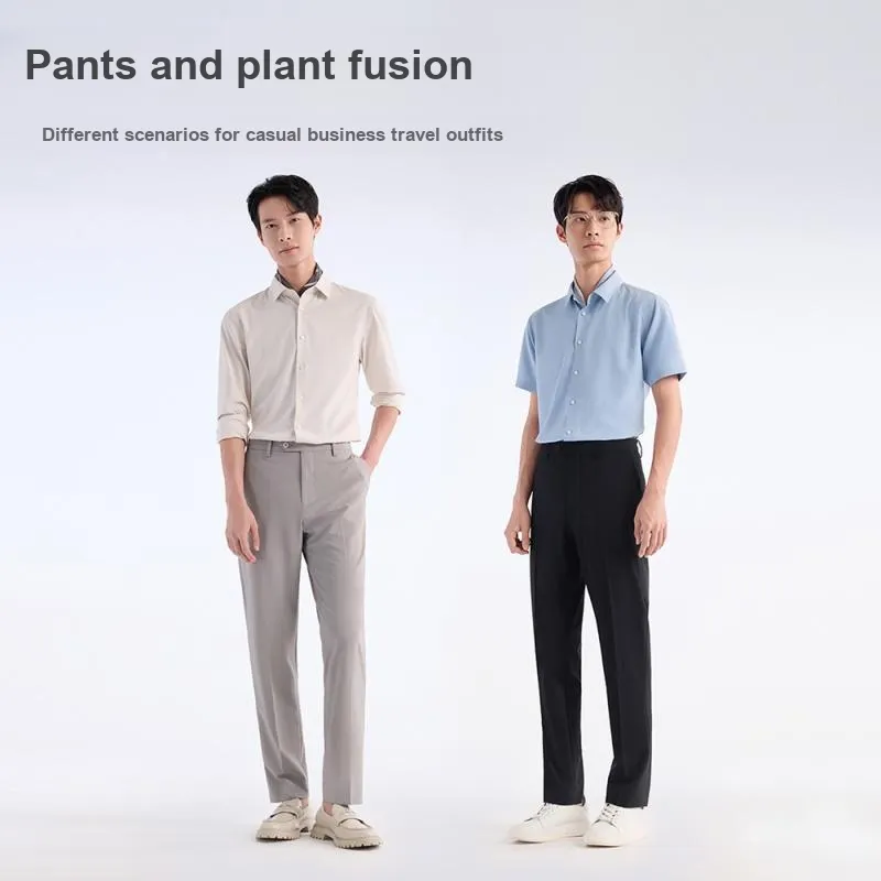 Jiumuwang Men's Pants Expert Easy to Maintain Collection SS25 Suit Trouser Men's-29