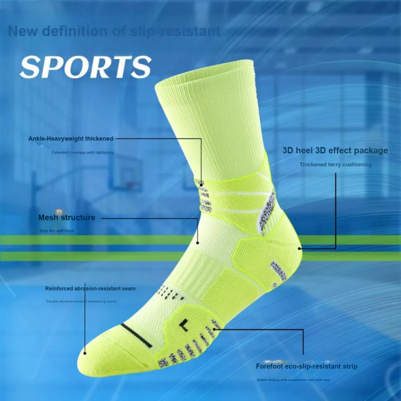 ZEROIN Basketball Socks Men's 3 Pack-3