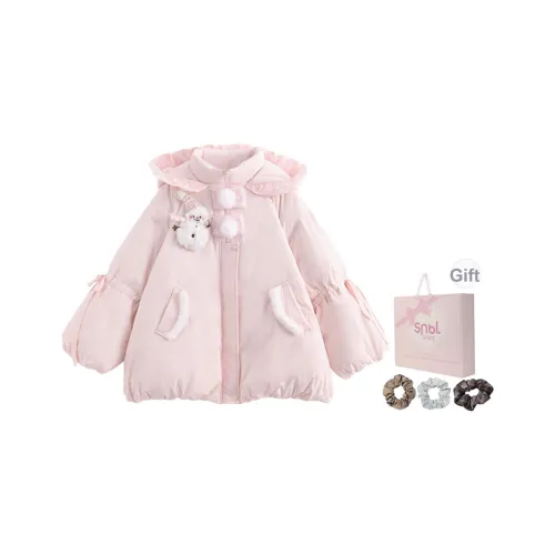 SNBL Розовый Женский Пуховик