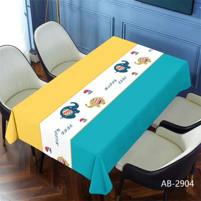 Seven squares Tablecloths / Table Mats-5