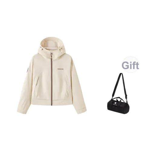 QIE x CAMEL Укороченная ветровка для женщин