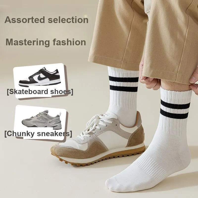 AOKANG Mid Calf Socks Men's 3 Pack-6