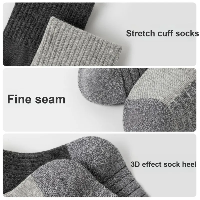 H YXIANG Ankle Socks Men's 3 Pack-6