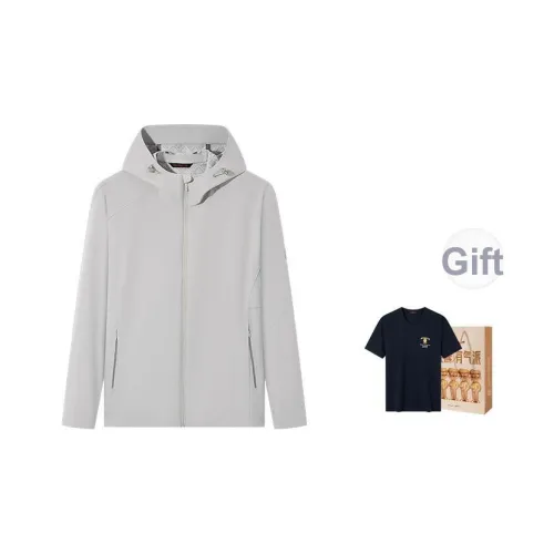 SEVEN Куртки Пальто Мужской С подарками A Случайный цвет Короткий рукав T-рубашка