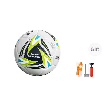 Papaison Size 3 Ball/Size 4 Ball/Size 5 Ball Soccer PVC Unisex White Green