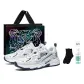 Classic White (with Black Tiger Shopping Bag Clothing Set)