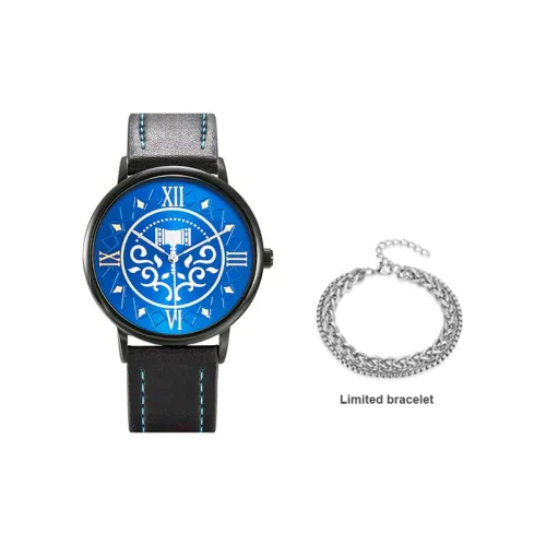 Ingyunshi Soul Land Коллаборация Кварцевый механизм ПУ (полиуретан) Ремешок Часы Унисекс Белый циферблат MZTKN 126