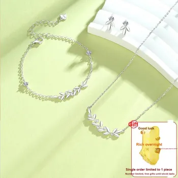 CHAOHONGJI S925 Silver Changle Yongkang, Bracelet Women's Good Luck