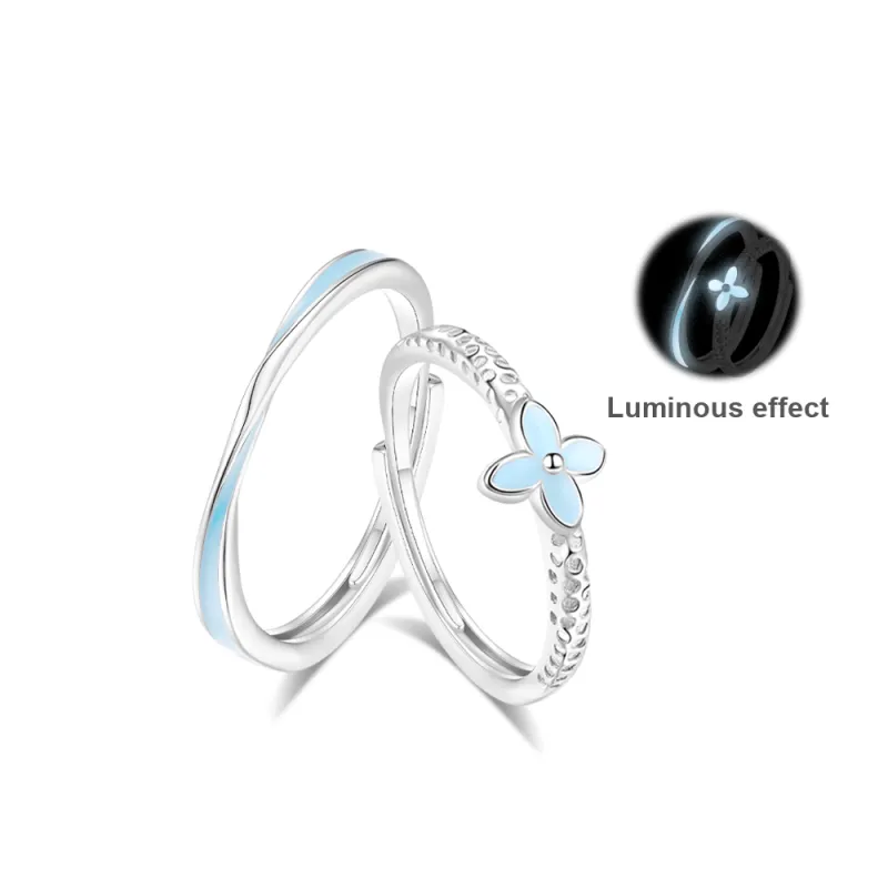 Crafts Women's 999 Fine Silver Rings Unisex-2