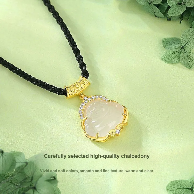 TRUE ME Chalcedony Necklaces Women's-3