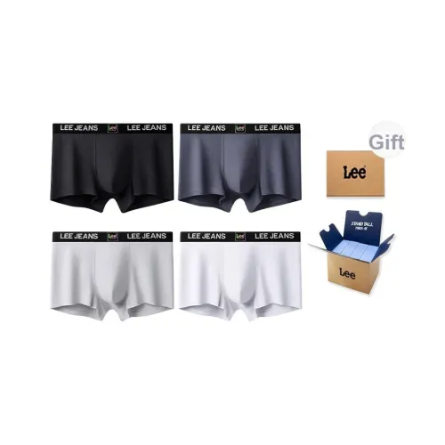 Lee совместный бренд модель Classic 101 Трусы Мужские Коробка 4 шт