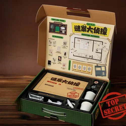 KecoSweet Mystery Detective, Puzzle 
Logic Training For Critical Thinking Board Games