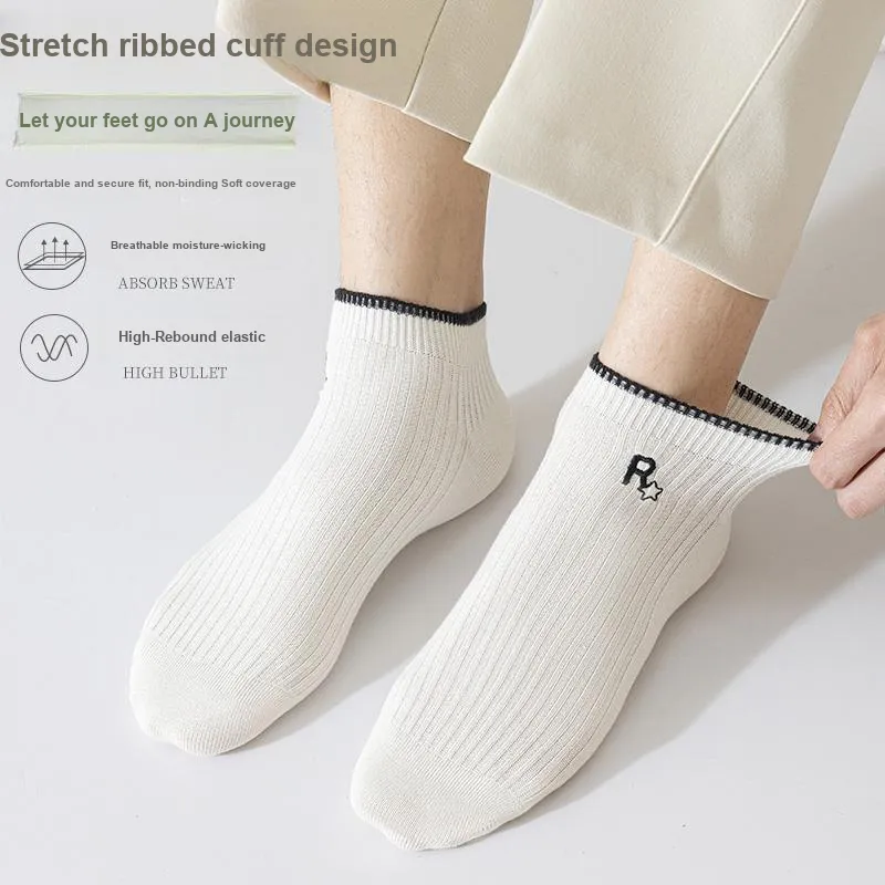 Master Mid Calf Socks Men's Box 5 Pack-6