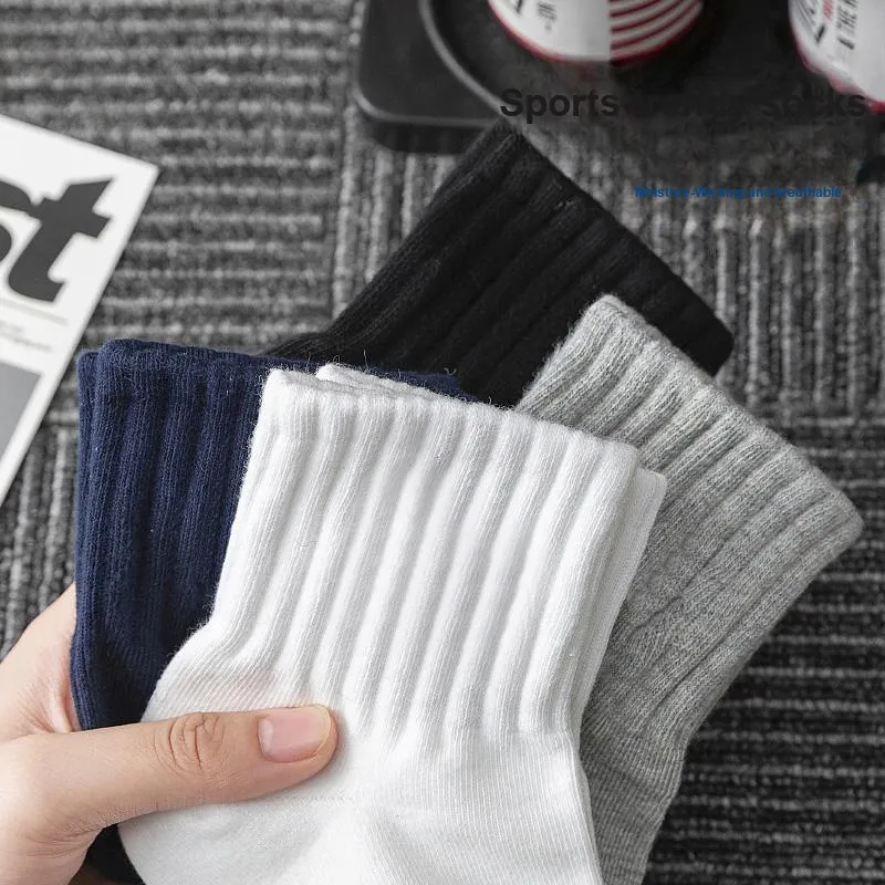 MIIOW Mid-Calf Socks Men's 5 Pack-1