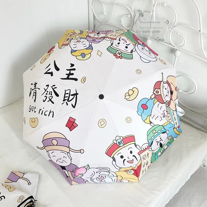Pleasant language Umbrellas-12
