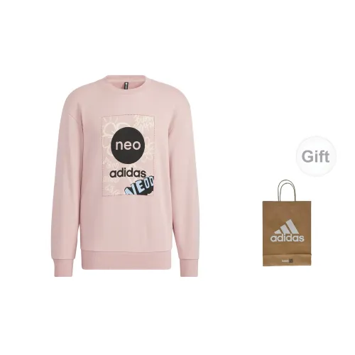 Adidas Neo Sweatshirts Unisex Miracle Purple Pink+Gift Bag